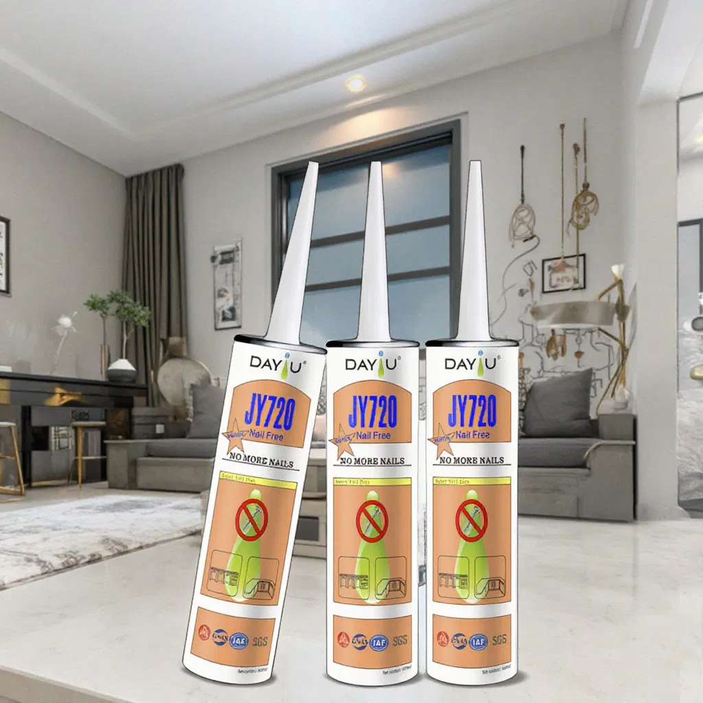 Strong Nail Free Adhesive for Construction & DIY Replaces Nails Screws Heat Water Resistant