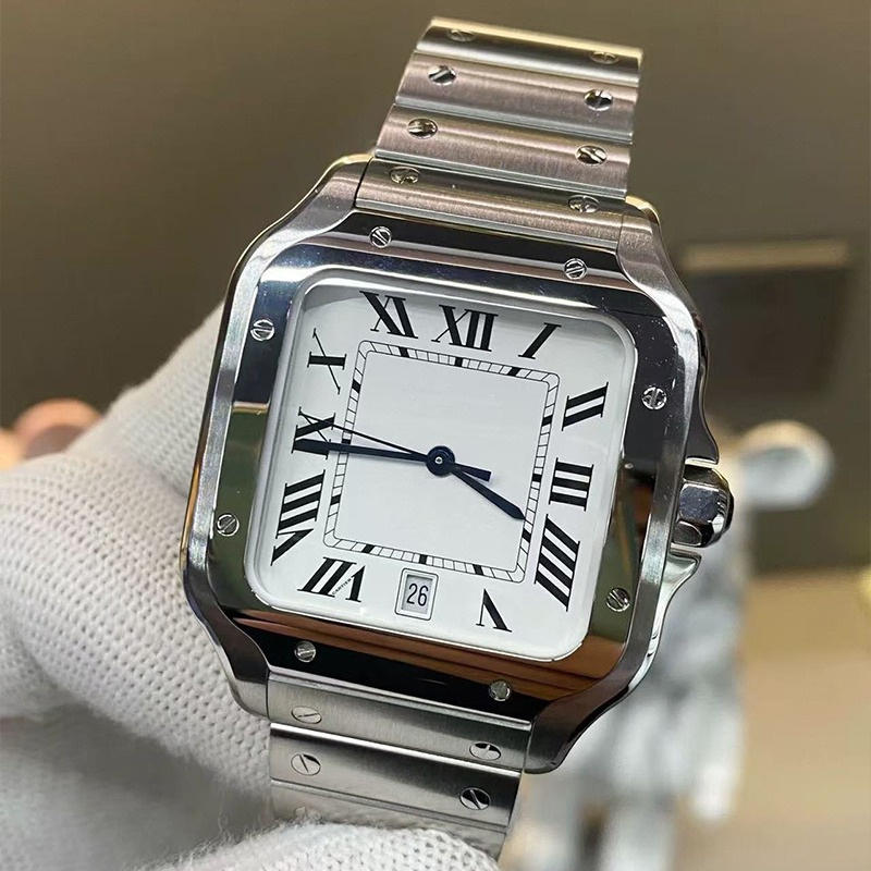 2026luxury Brand Designer Men's Mechanical Watch with Calendar Feature