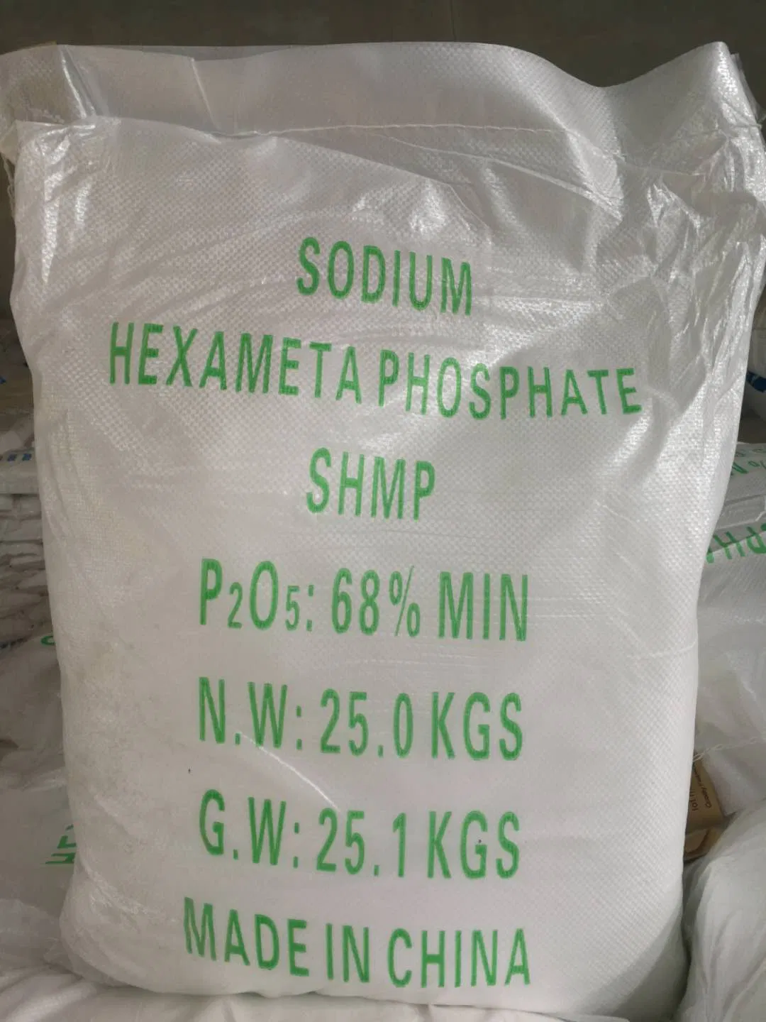 Industrial Grade SHMP-Sodium Hexametaphosphate as Set Retarder