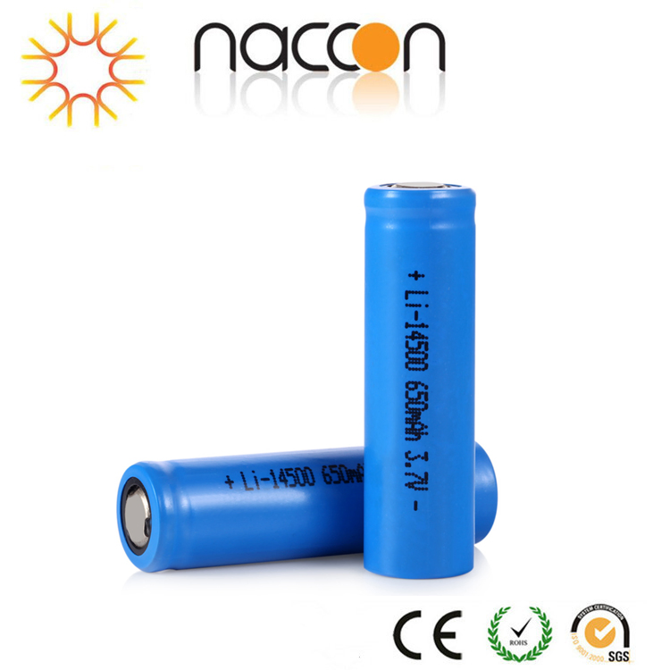 Аккумулятор Naccon 14500 Li-Ion 3.7V
