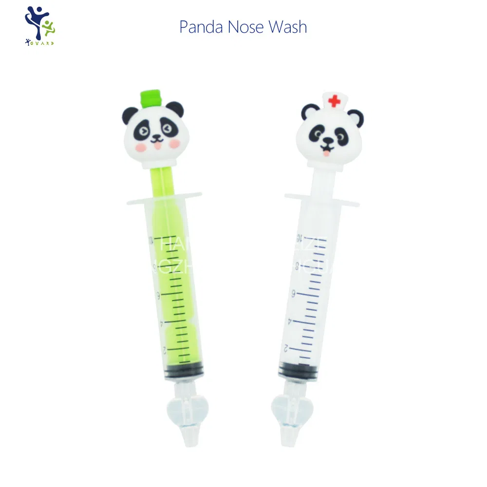 Panda Design Baby Nasal Syringe Saline Nose Snot Wash Adult Baby Nose Cleaner