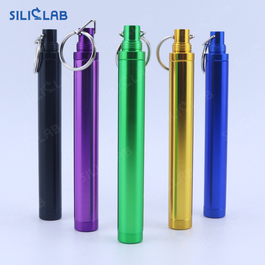 High Quality Aluminum Doob Tube Airtight Water-Proof Cigarette Rolling Paper Storage Joint