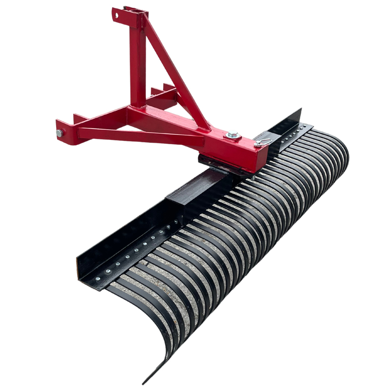 Landscape Rake Tractor Mounted Land Rake Tracot Hitched Stick Rake Root Rake
