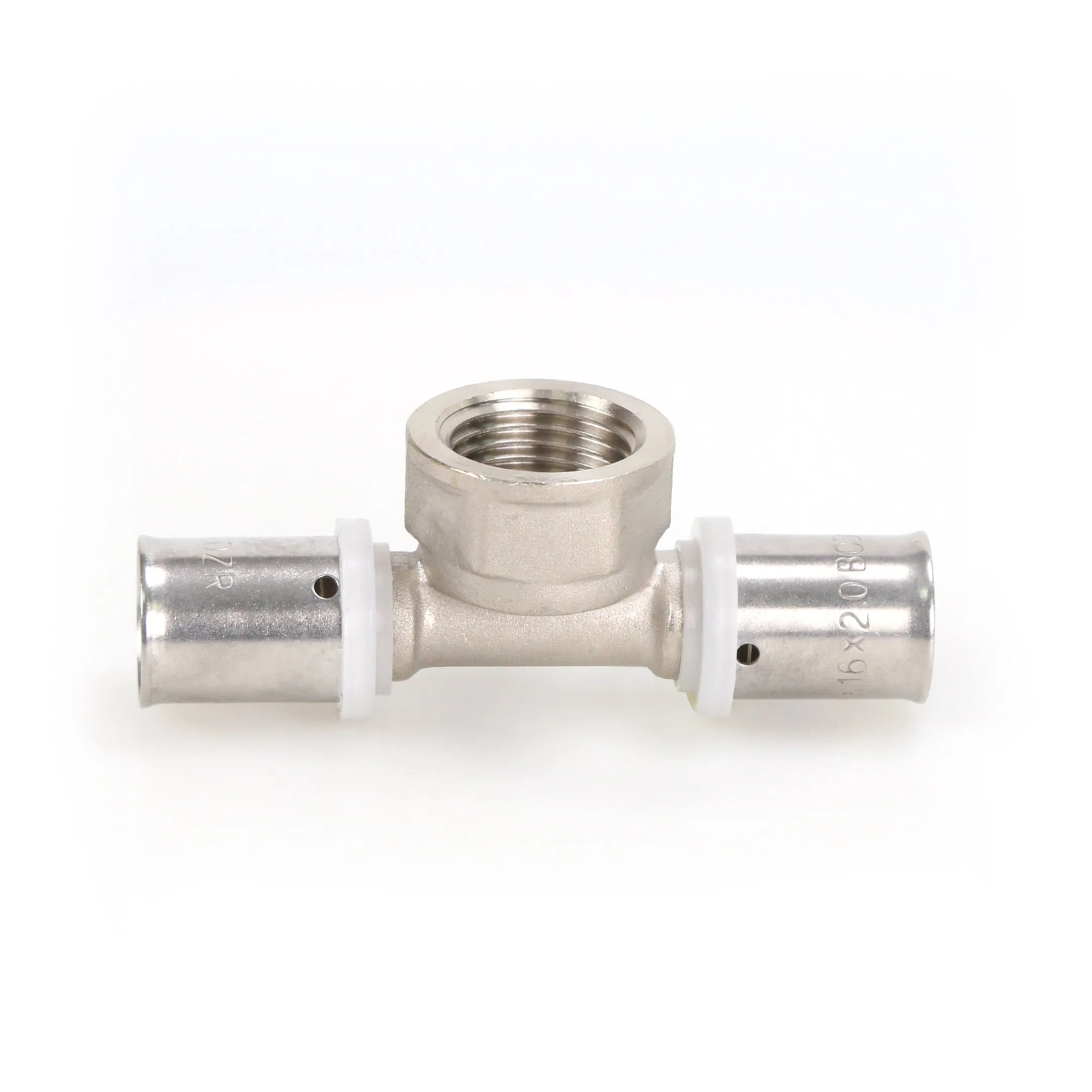 U Th Multjaw Profile Press Fitting Multilayer Pex Pert Pipe Press Fitting Female Tee Brass Cw617n Press Fitting