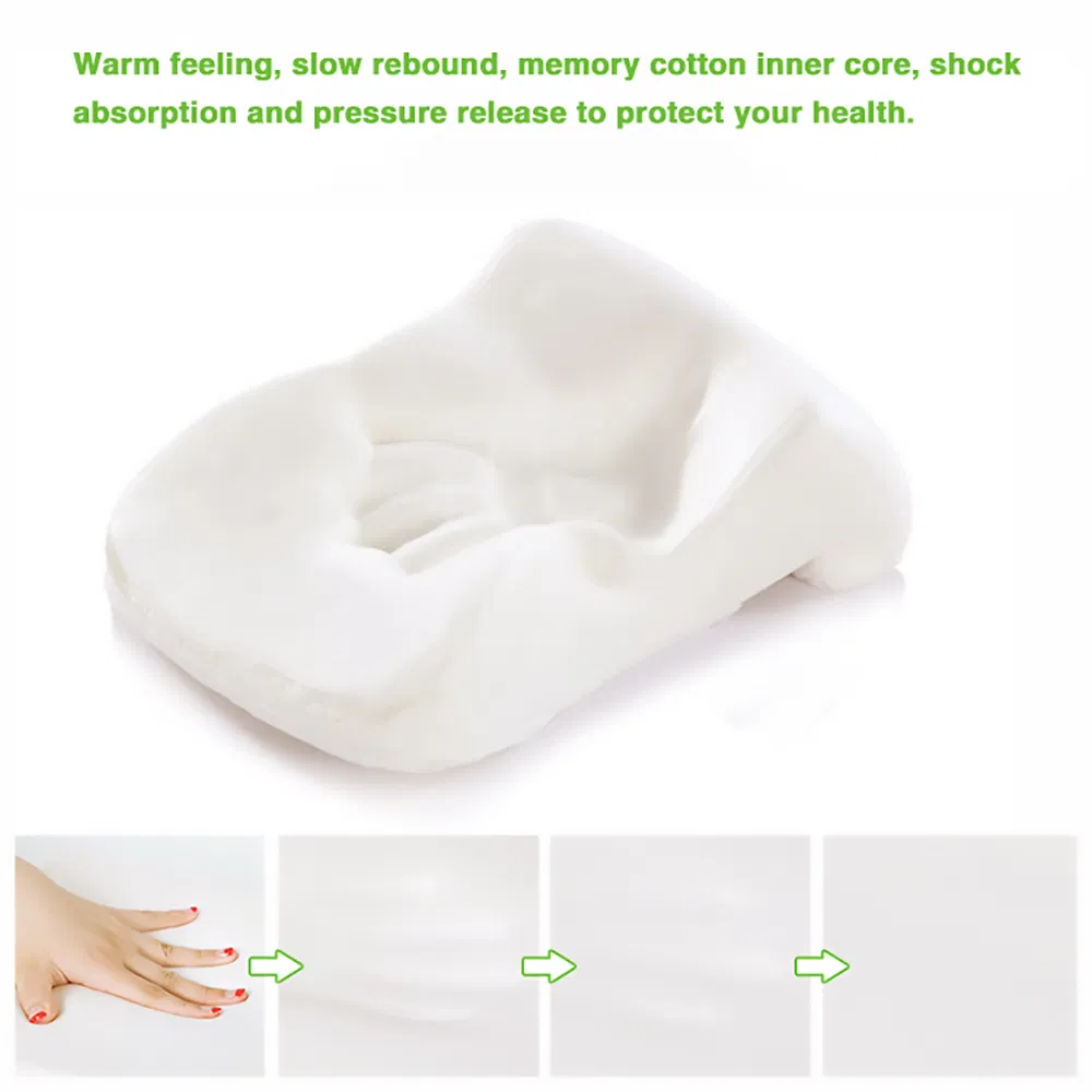Pure Memory Foam Nap Sleeping Pillow Office Desk Pillow