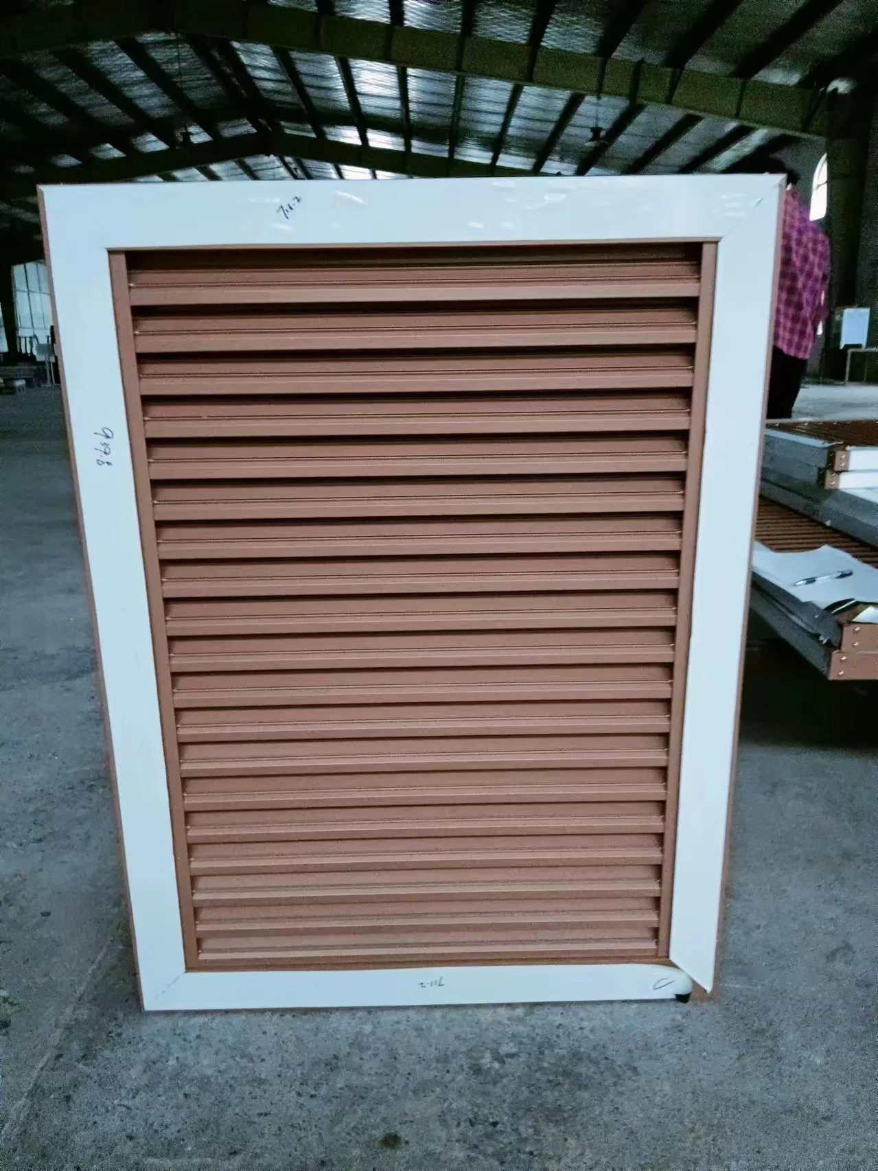 Kdsbuilding Cheap Hot Sale Top Quality Galvanized Iron Aluminum Shutter Window Wall Louvers