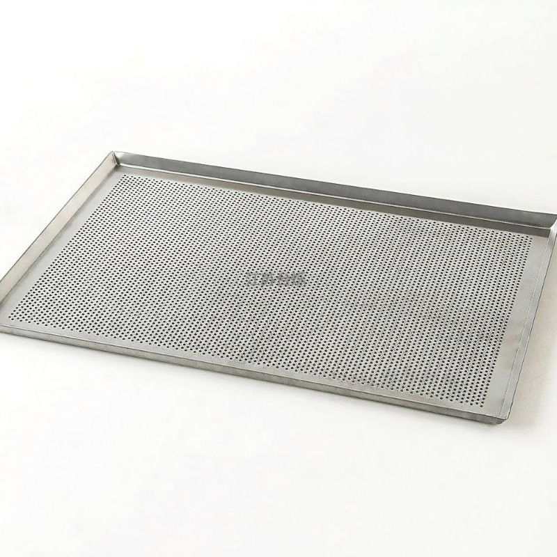 Durable Non-Stick Flat Baking Sheet Pan for Industrial Kitchen Perforated Baking Bakeware Commercial Oven Bakeware