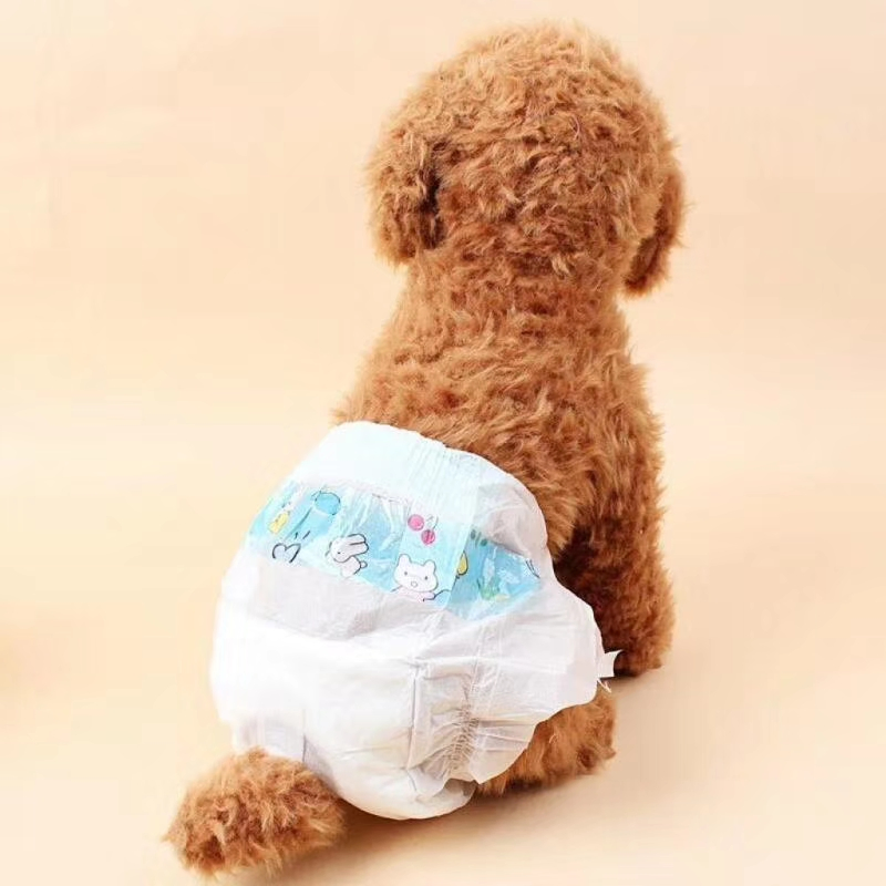 Wholesales Disposable 3D Leak Guard Pets Diaper