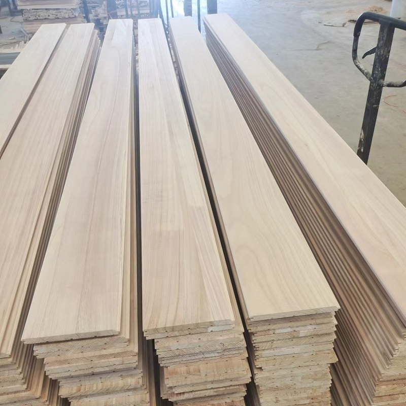 Factory Produces Solid Wood Panel Wall Panels for Interior Decoration
