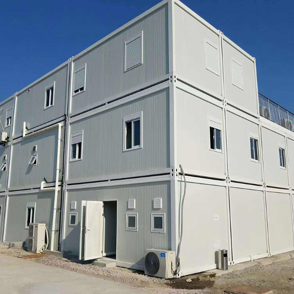 Portable Modular Living Room Prefabricated Container House for Construction Site Office Hotel School Apartment