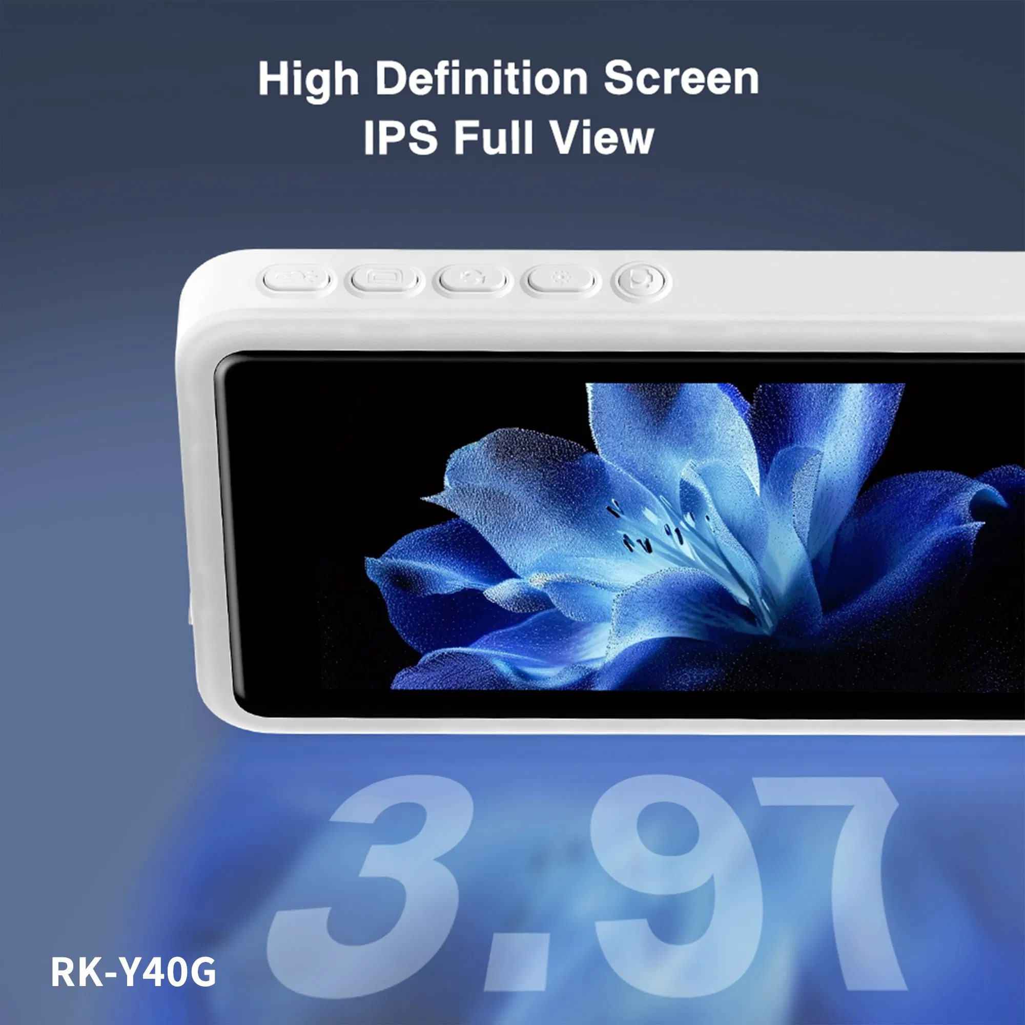 Universal Rear Camera Selfie Screen Mirroring Monitor for Apple for iPhone 17 PRO Max for Samsung Vlog Recording Live Broadcast