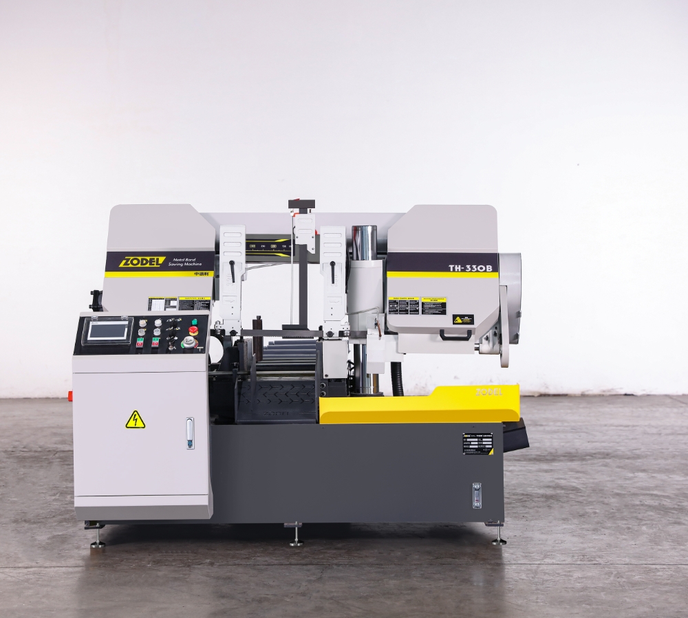 Ленточная пила полностью автоматическая с частотным преобразователем