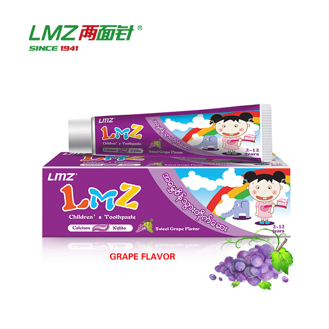 Mild Strawberry Flavored Kids Toothpaste for Healthy Teeth Growth