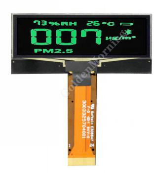 OLED-дисплей 0.91 дюйма 128x32 с драйвером SSD1306