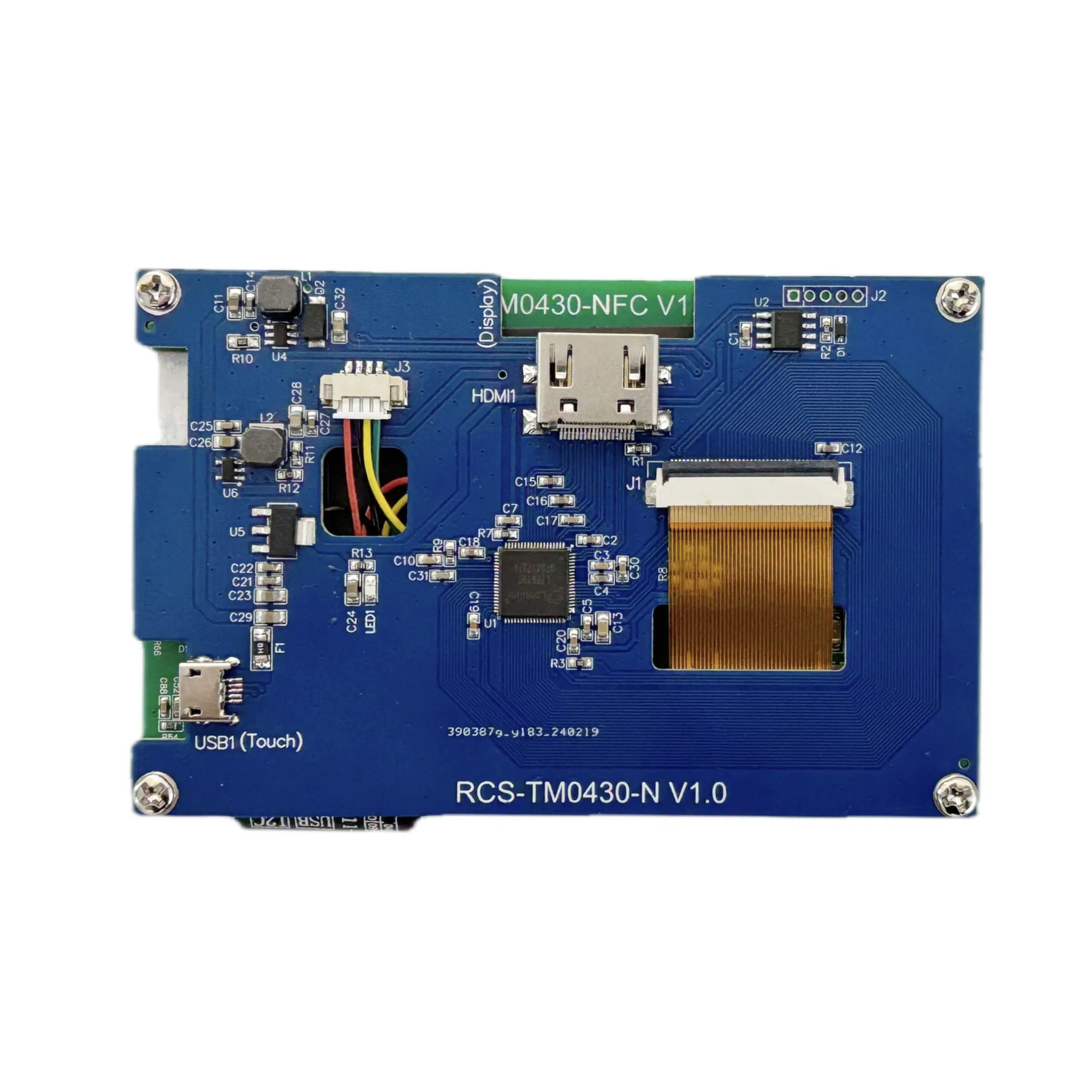 4.3 Inch NFC-Enabled RFID Touch LCD Display