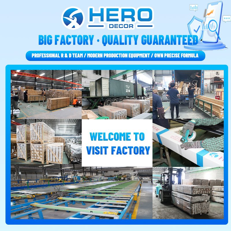 Wholesale Aluminum Decorate Strip Adhesive Install Hero Metal Making Machine Extrusion Multi-Layer Cone Diamond Marble Opening Wall Edge Square Shape Tile Trim