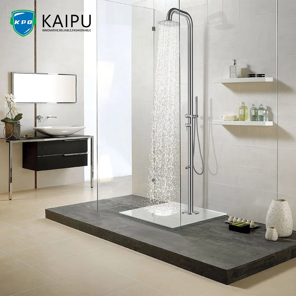 Stainless Steel 316L Freestanding Outdoor Shower for Pool