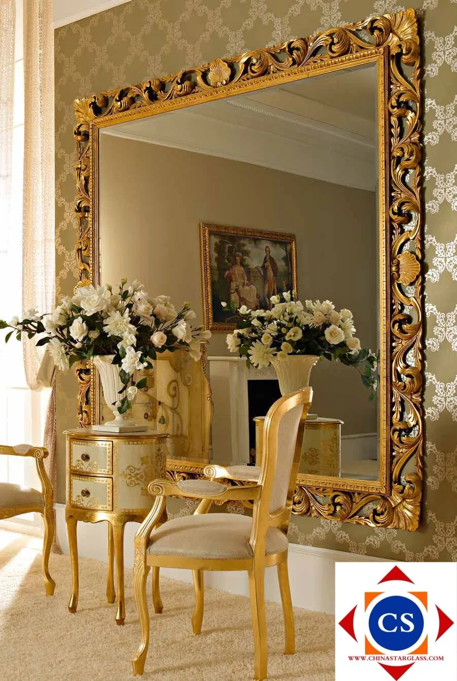 3mm Furniture Mirror Home Room Mirror Glass for Decoration/Wall
