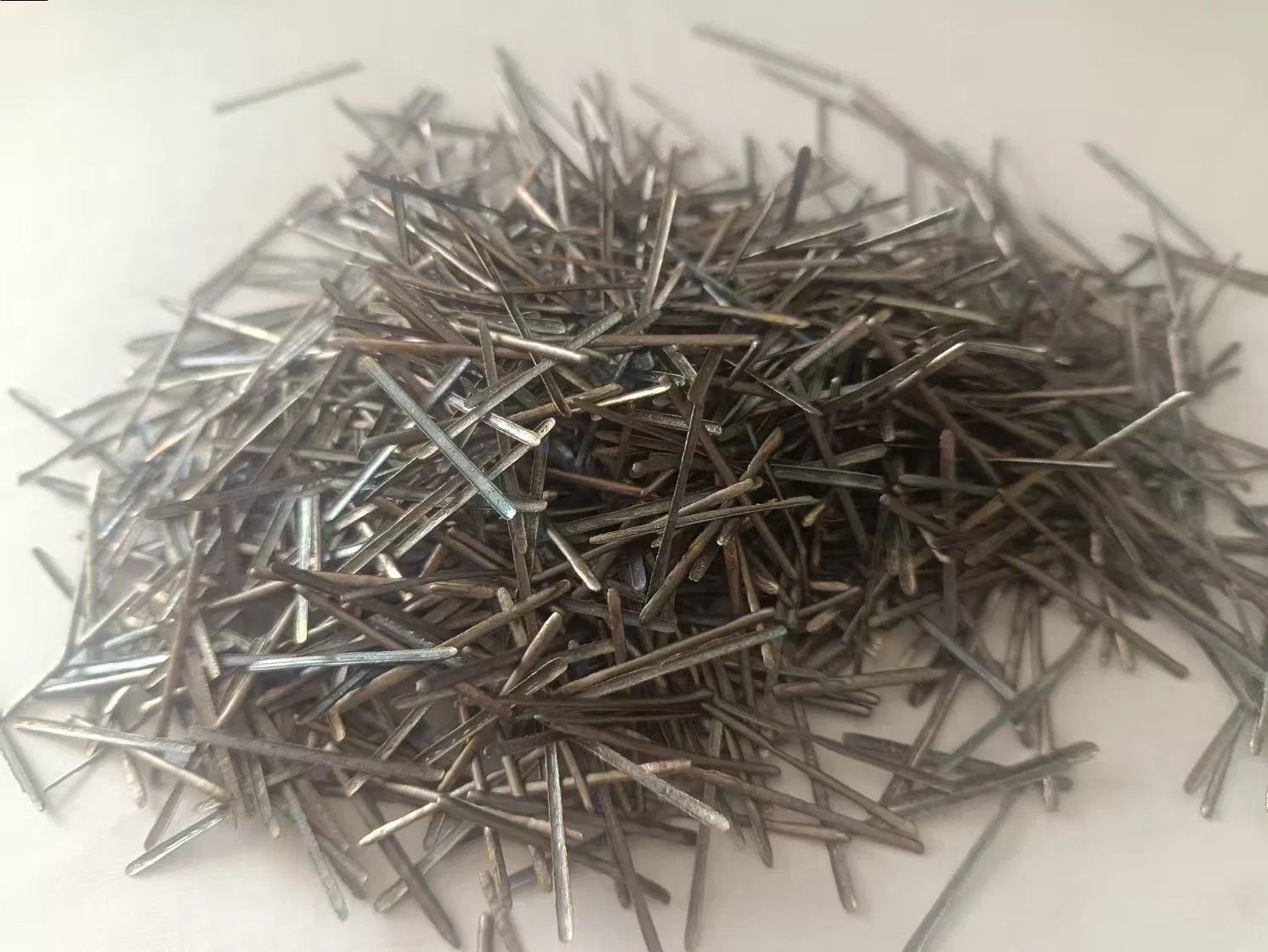 Refractory Steel Fiber Copper Coated Twiste Steel Fibers Concrete Reinforcement Uhpc Me446 Steel Fibers