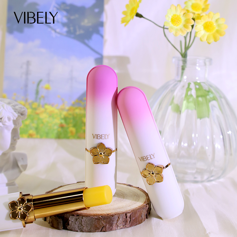 Natural Organic Repair Exfoliating Moisturizing Fruity Lip Balm Temperature Changing Color Lipstick