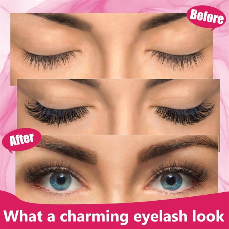 Private Label Segment Lashes DIY Eyelash Extensions Kit with Glue and Tweezers