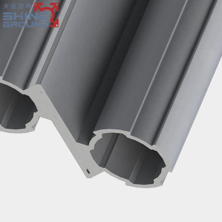 Aluminium Profile Angle Material Aluminum Round Pipe for Packaging Line