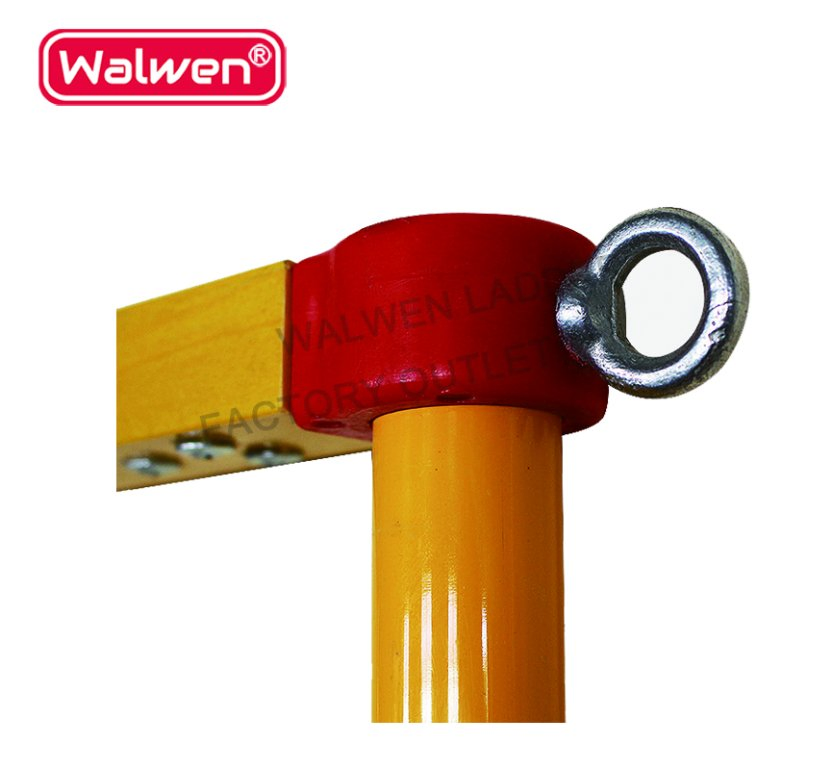 2m 6 Steps Affordable Ladders Folding Telescopic Insulated Fiberglass Ladder