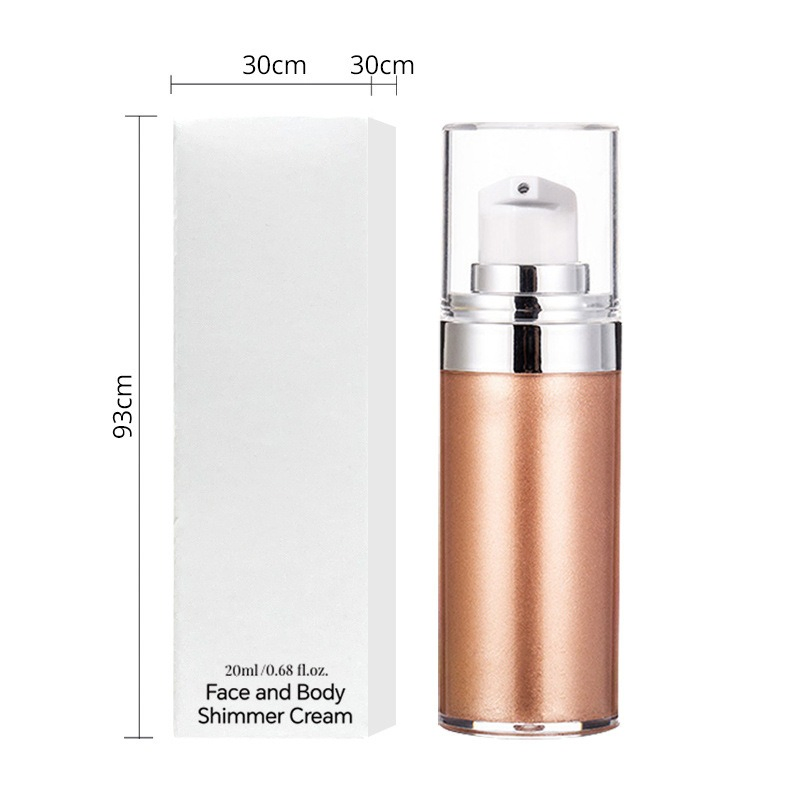 Makeup Brightening Face Body Shimmer Cream Luminizer Liquid Highlighter