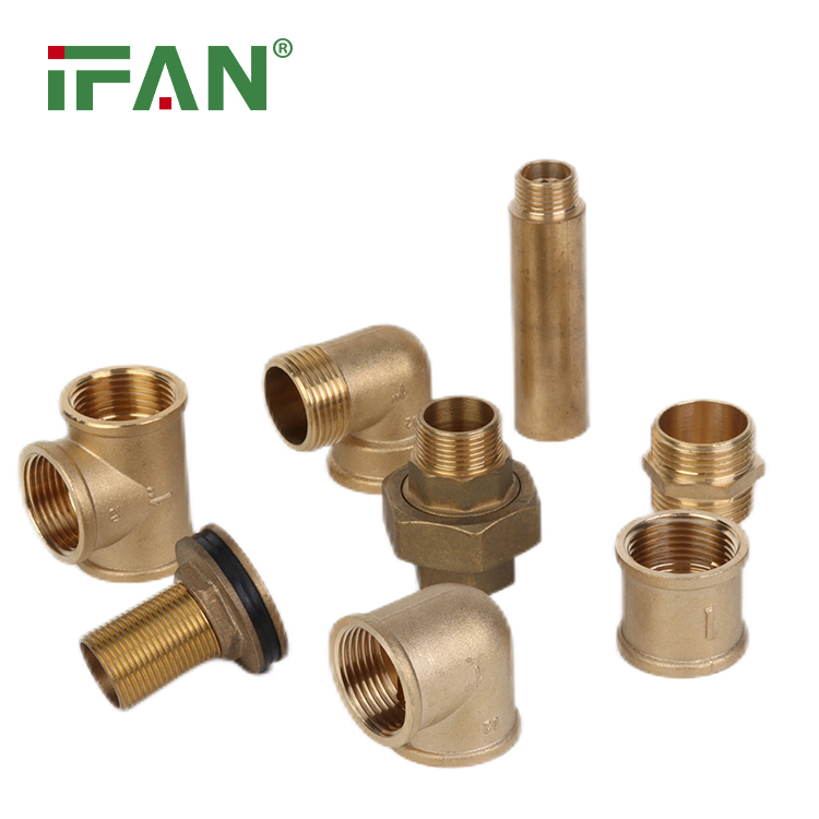 Ifan All Type 1/2"-2" Brass Color Bushing Brass Fitting