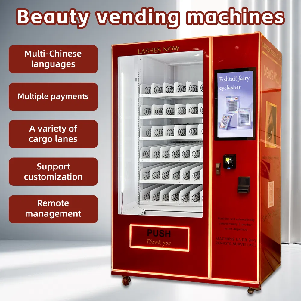 Outdoor Use of Smart Vending Machines Beauty Vending Machine Combination Vending Machines for Shopping Malls