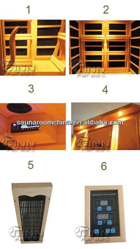 Инфракрасная сауна для дома на 2 человек