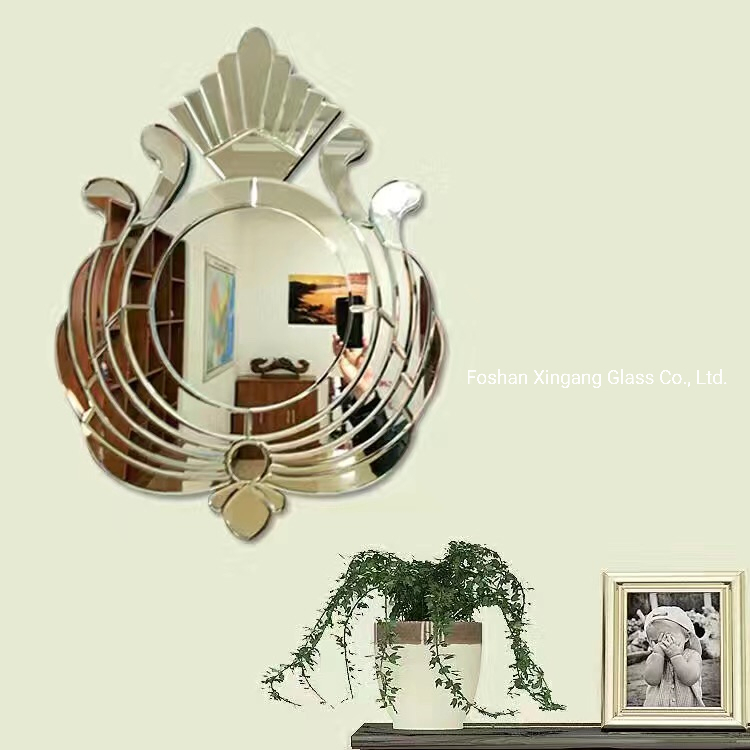 Wholesale Decoration Mirrors Designed Shapes for Living Room Beveled Mirrors
