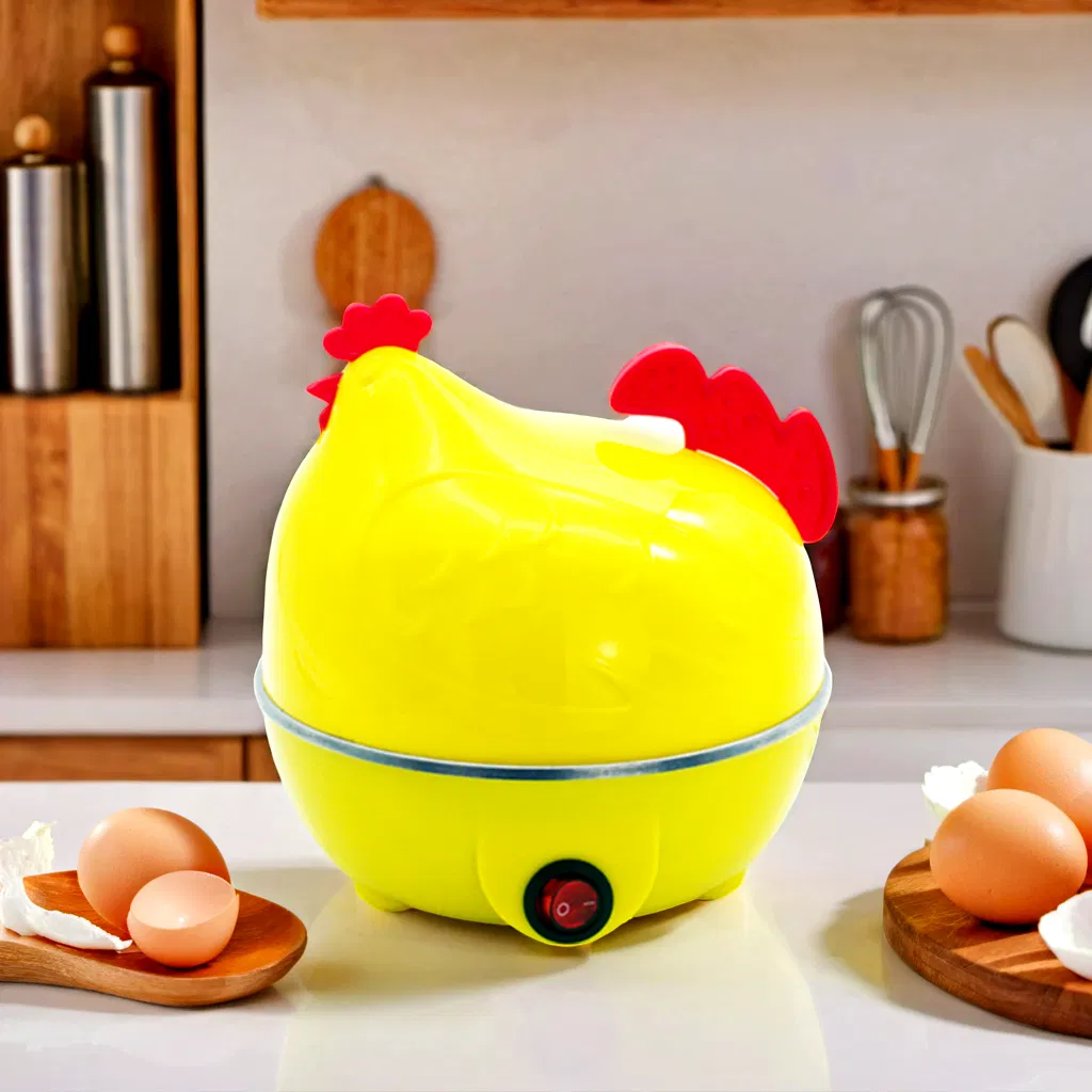 Safety Automatic Egg Cooker with Multi-Function Egg Steamer Feature
