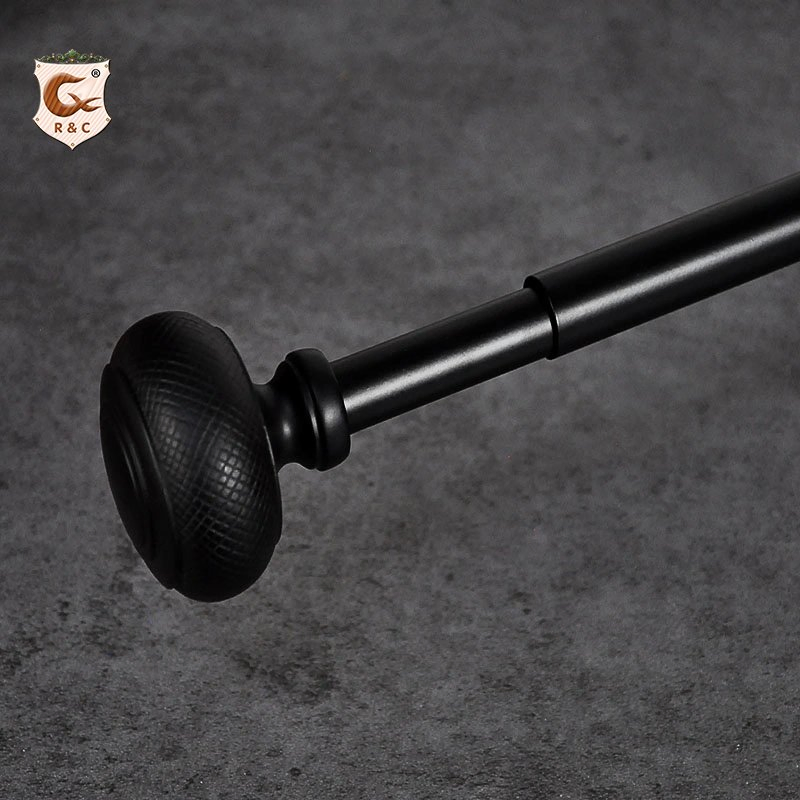 Manufacturer Fashion Design Double Metal Roman Curtains Rod