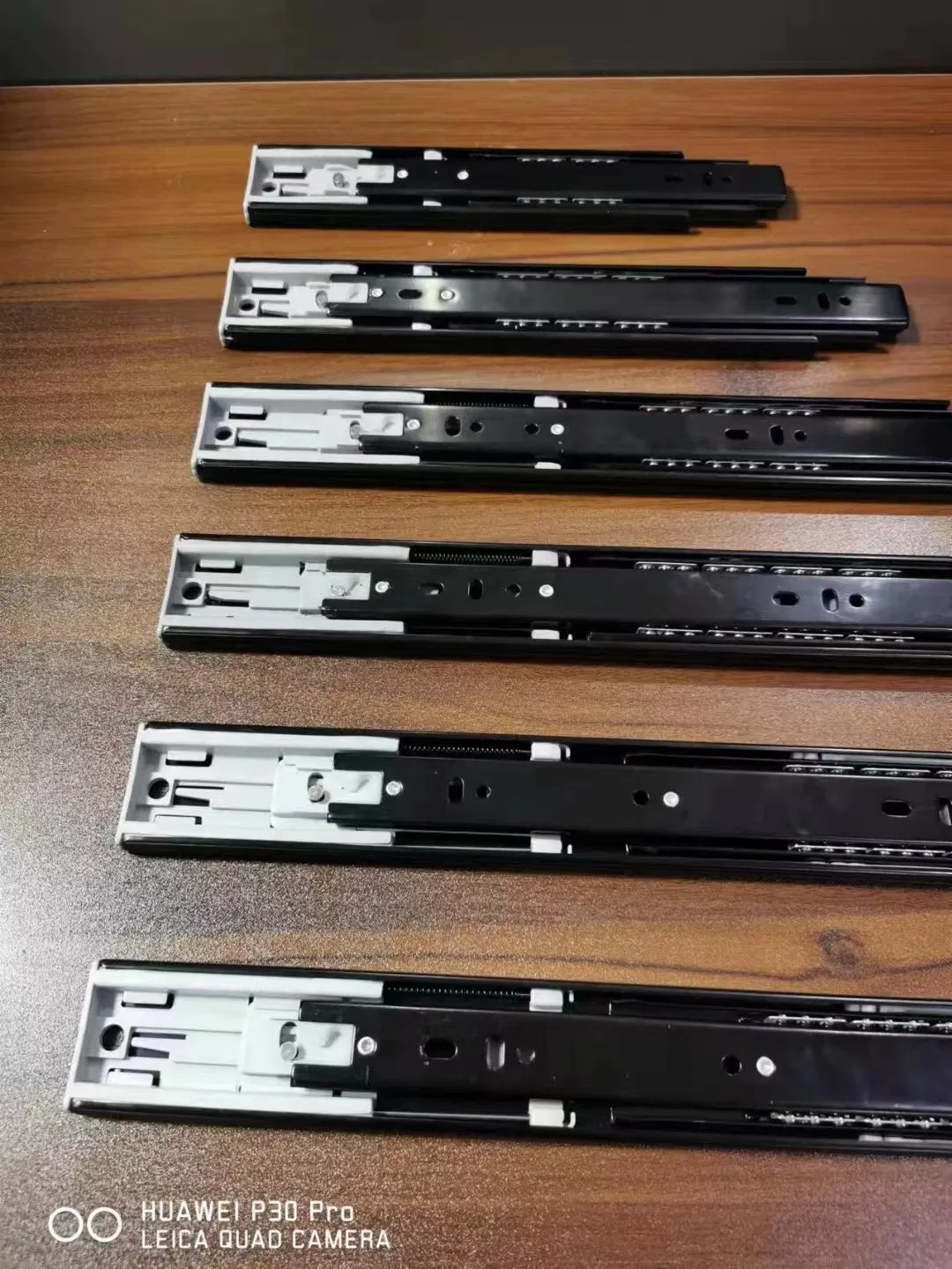 Top Quality Telescopic Drawer Channel /3-Fold Steel Ball Bearing Slide