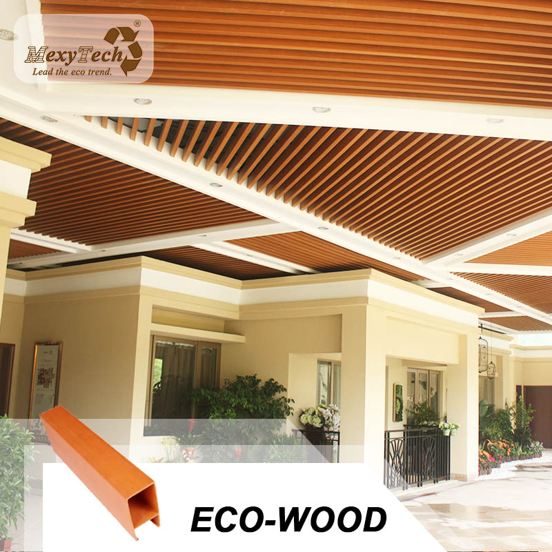 Indoor Composite Wood Plastic PVC Ceiling Wall Panel