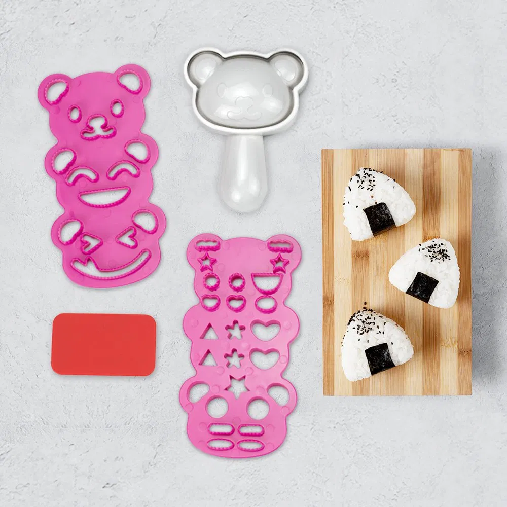 ABS Sushi Making Mold Sushi Decoration Tools Cartoon Shape Sushi Mold