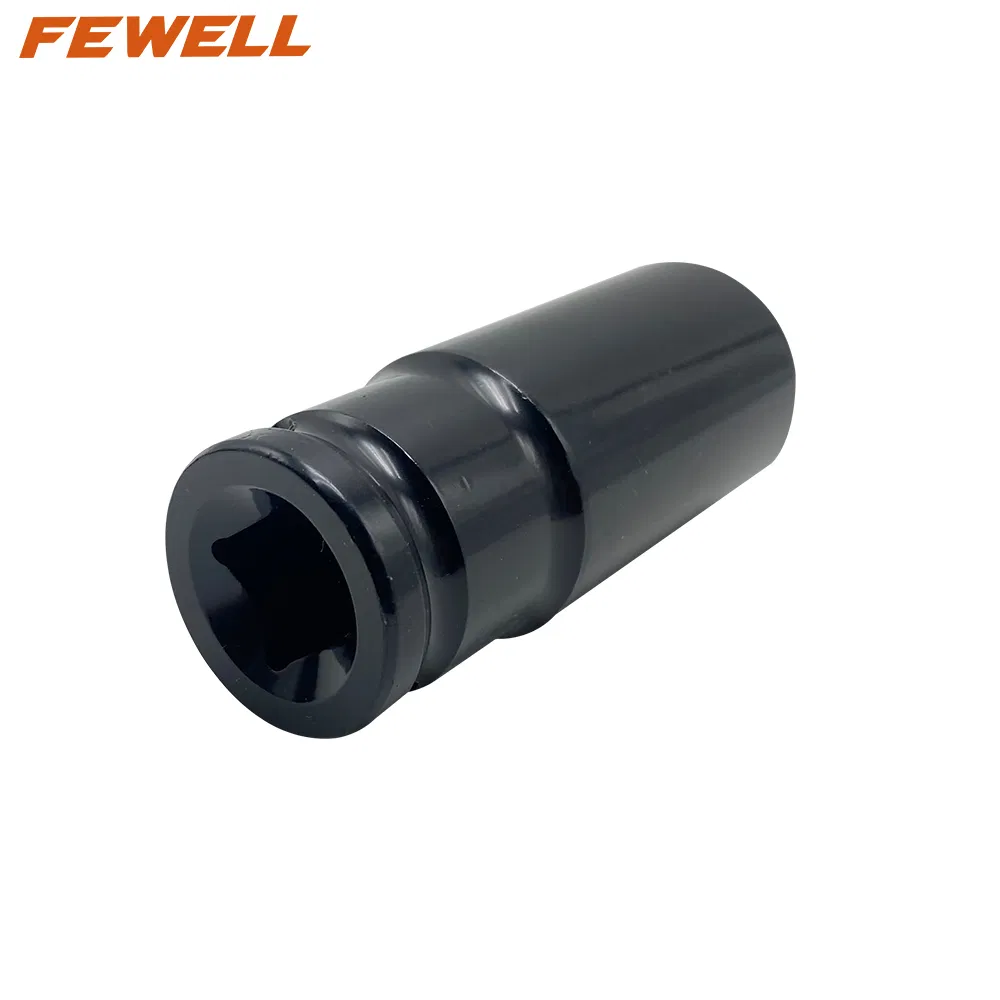 10PCS 1/2 Box Hex Wrench Head Spanner Deep Socket Set Car Repair Tool Ratchet Air Impact Driver Deep Sockets