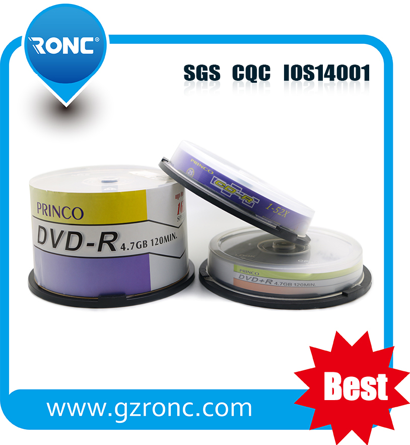 Ronc Wholesale Blank DVD-R OEM Logo Factory Price Blank DVD