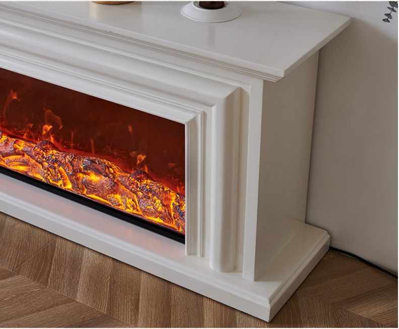 Cheap Freestanding Carved Fireplace Furniture Heater Electric Fireplace TV Cabinet