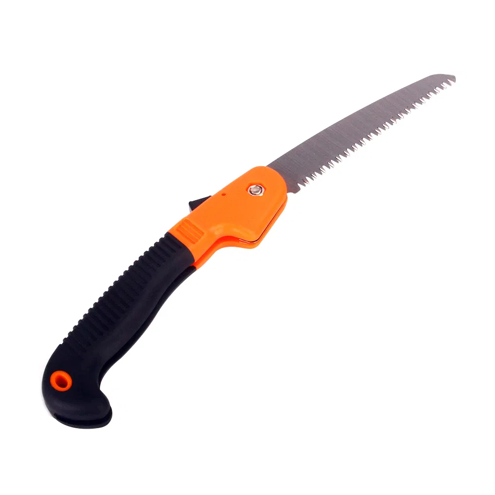 Garden 180 Degree Folding Saw Small Carbon Steel Woodworking Hand Saw