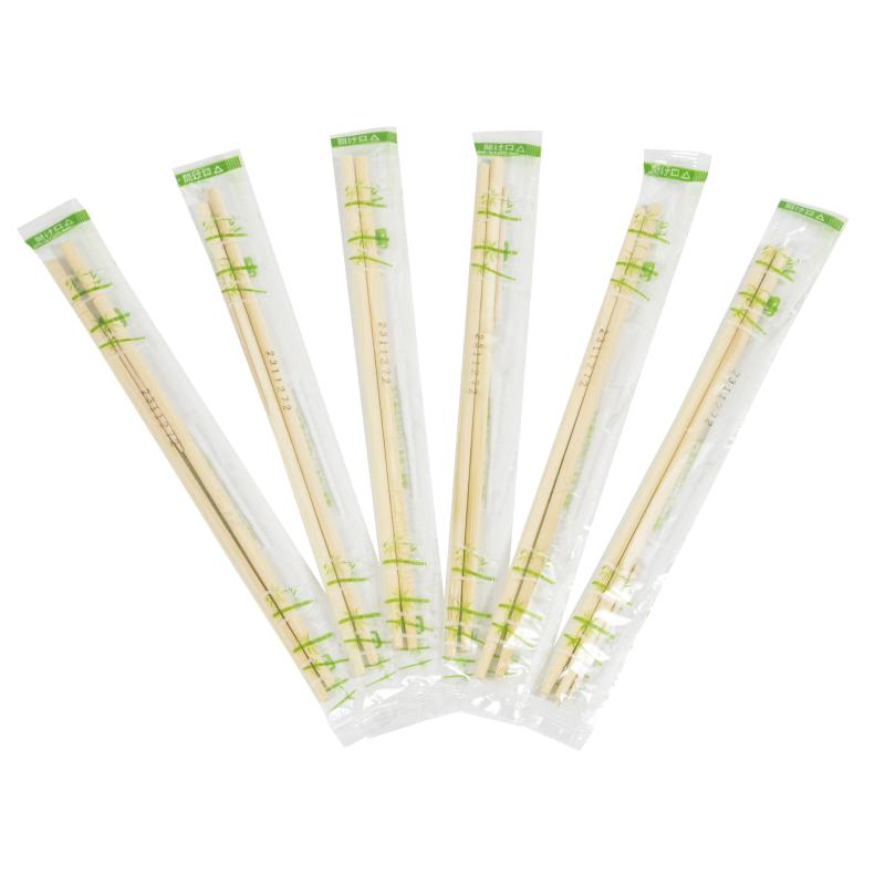 Custom 100% Natural Bamboo Disposable Round Chopsticks with Chinese Price