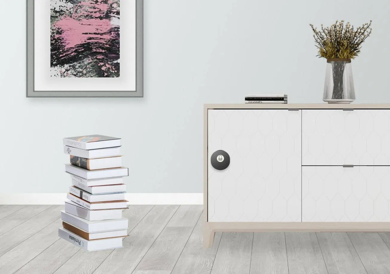 Wt S-2022-00IC Invisible Card Wooden Cabinet 13.56MHz RFID Lock Cabinet, Office Keyless File Cabinet RFID Lock