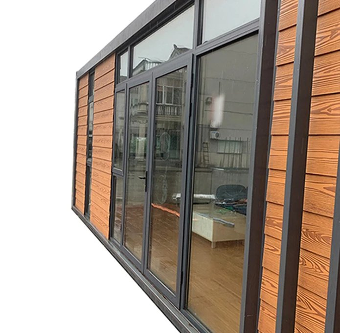 Prefabricated Tiny 2 Bedroom Modular Wooden Prefab House Luxury Living 20 Foot Mobile Container Home