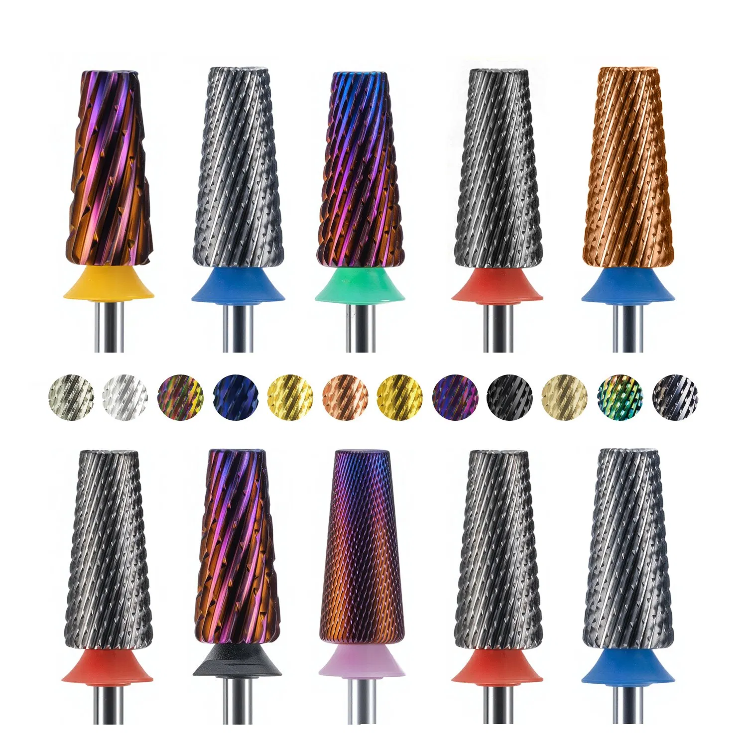 OEM Nail Bit Drill Tungsten Carbide 5 in 1 Cross Cut Nail Drill Bit