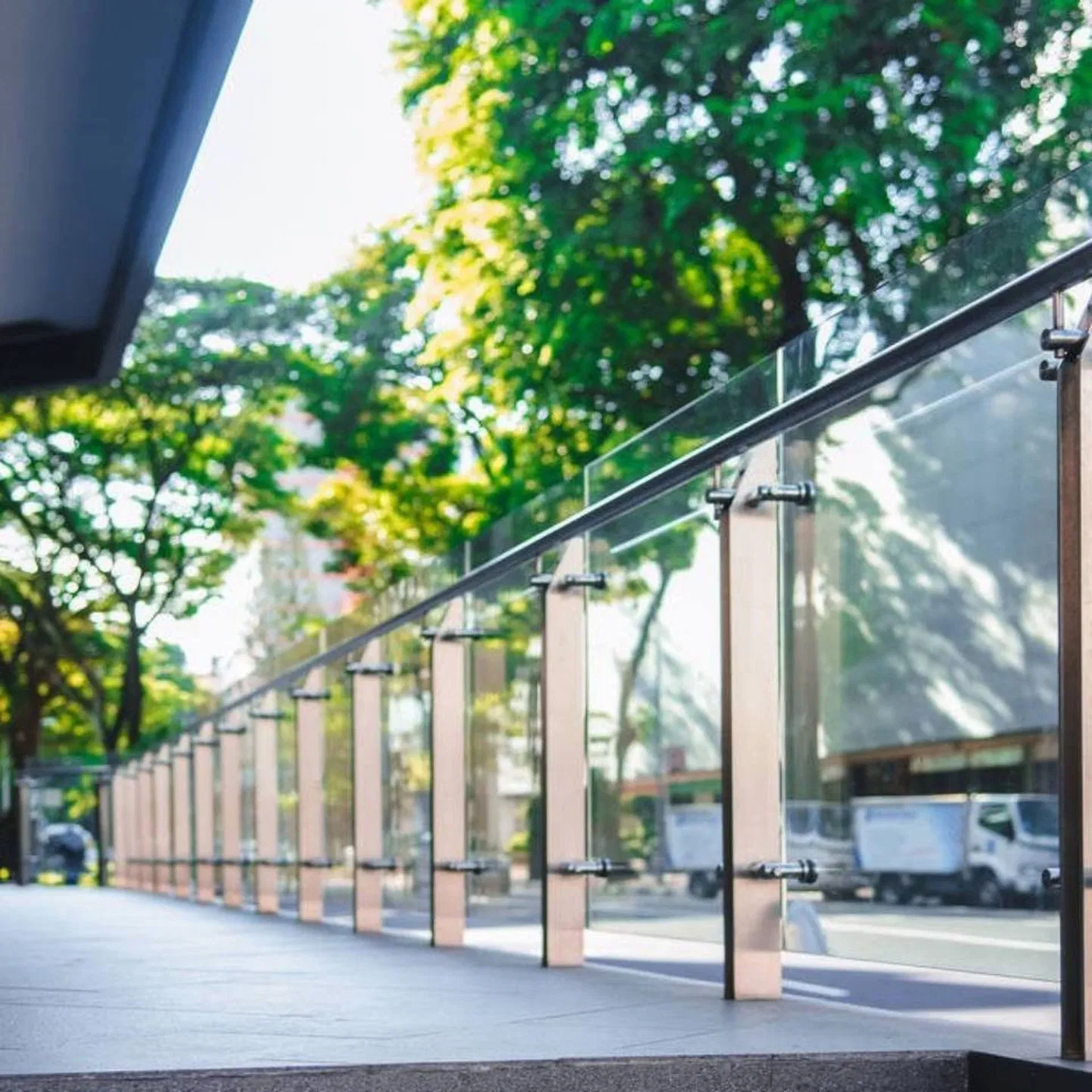 Factory Colored Sheets Reflective Ford Blue Tinted Windows Float Glass