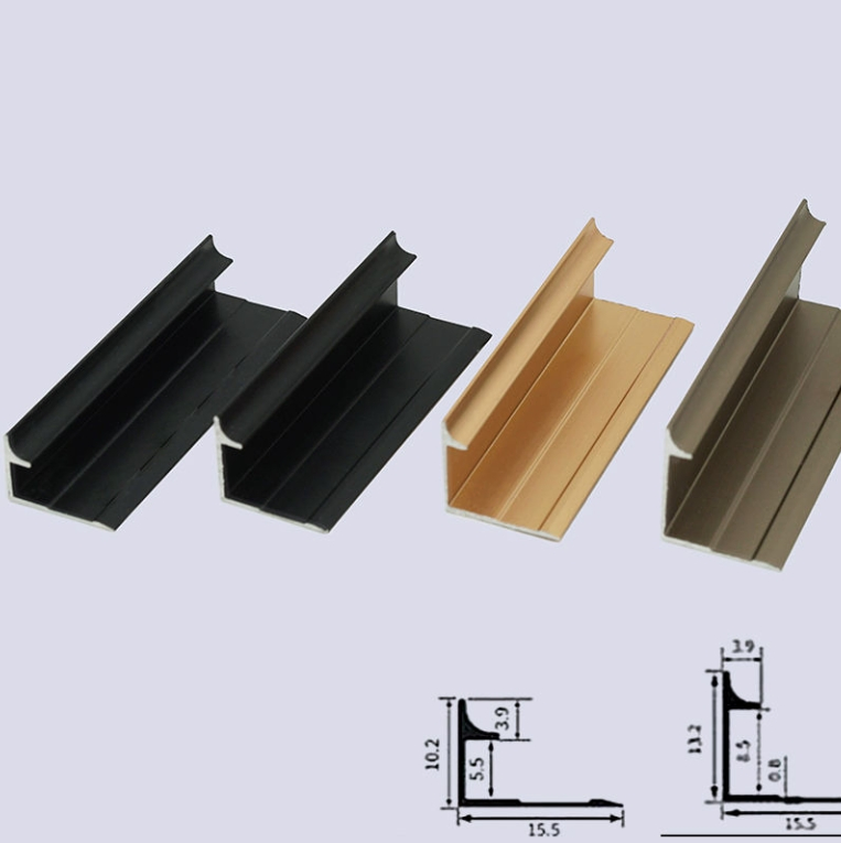 Aluminium Wall Molding Exterior Trim Profile Metal Strip for Siding Decorations Bending