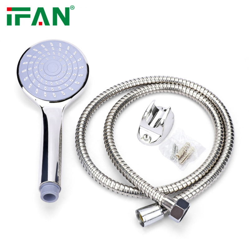 Ifan 30 Yeas Experience Bath Shower Faucets Bathroom Water Supply 1/2 Inch Plastic Shower Head