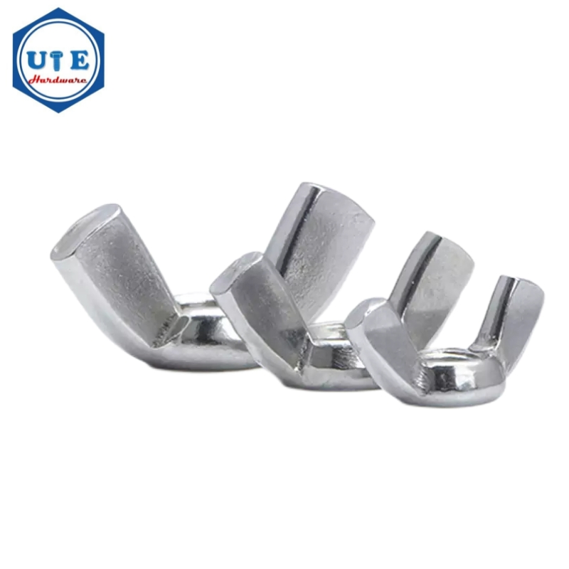 Stainless Steel 304/316/201 Wing Nuts DIN315 or ANSI or Bsw