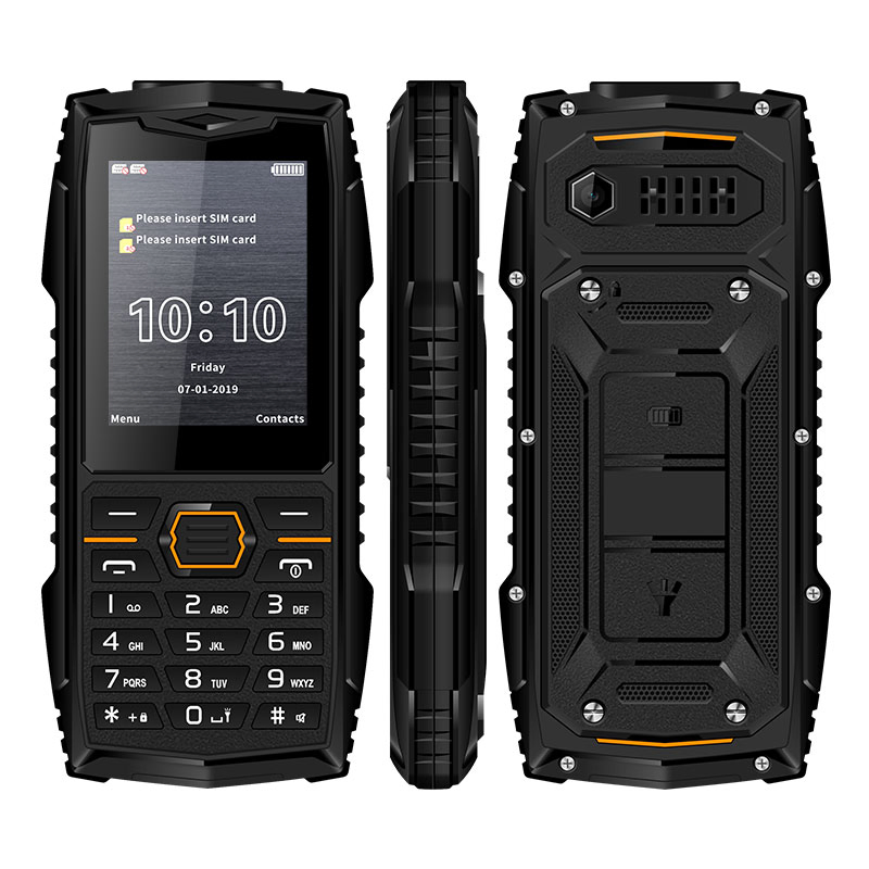 Защищенный кнопочный телефон Uniwa WG95, 3G, IP68